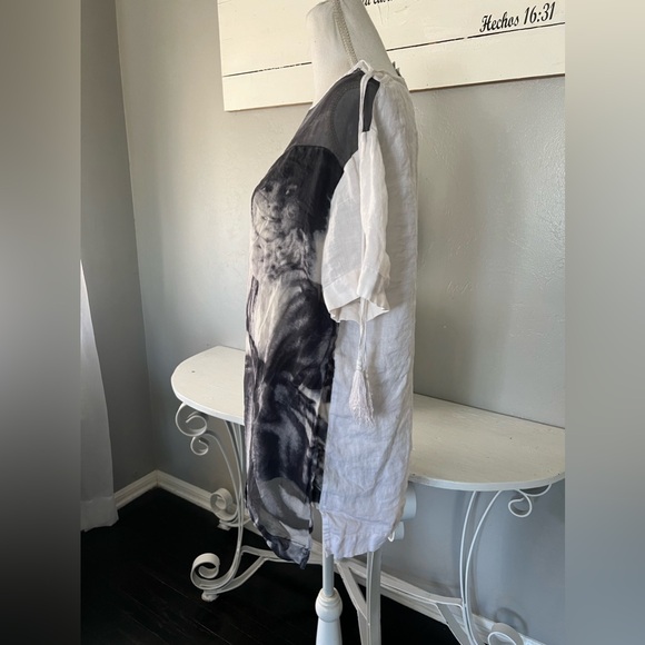 Gianfranco Ferre Black & White Vintage
 Top Woman's Face size 44 (USA 10) - Picture 2 of 10